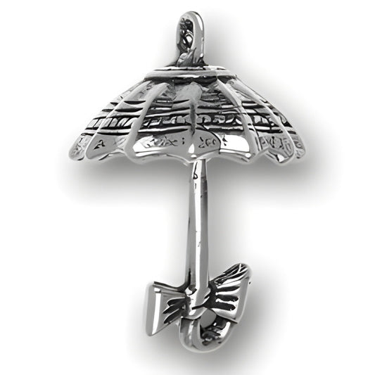 Umbrella with Bow Charm Alt view.